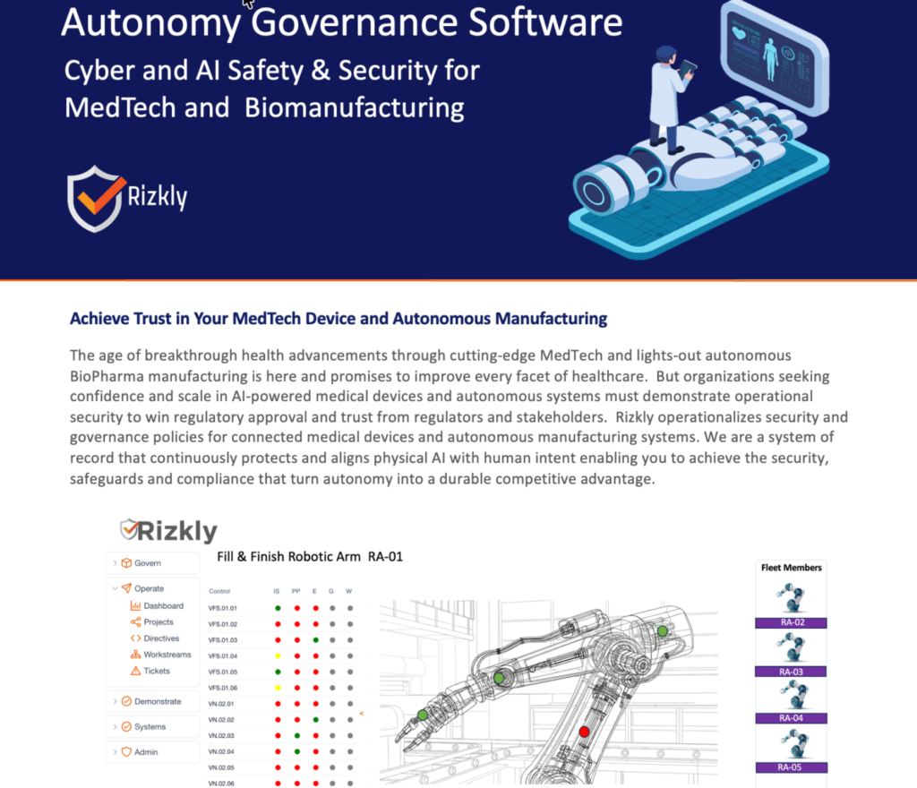 physical ai software datasheet physical ai security software